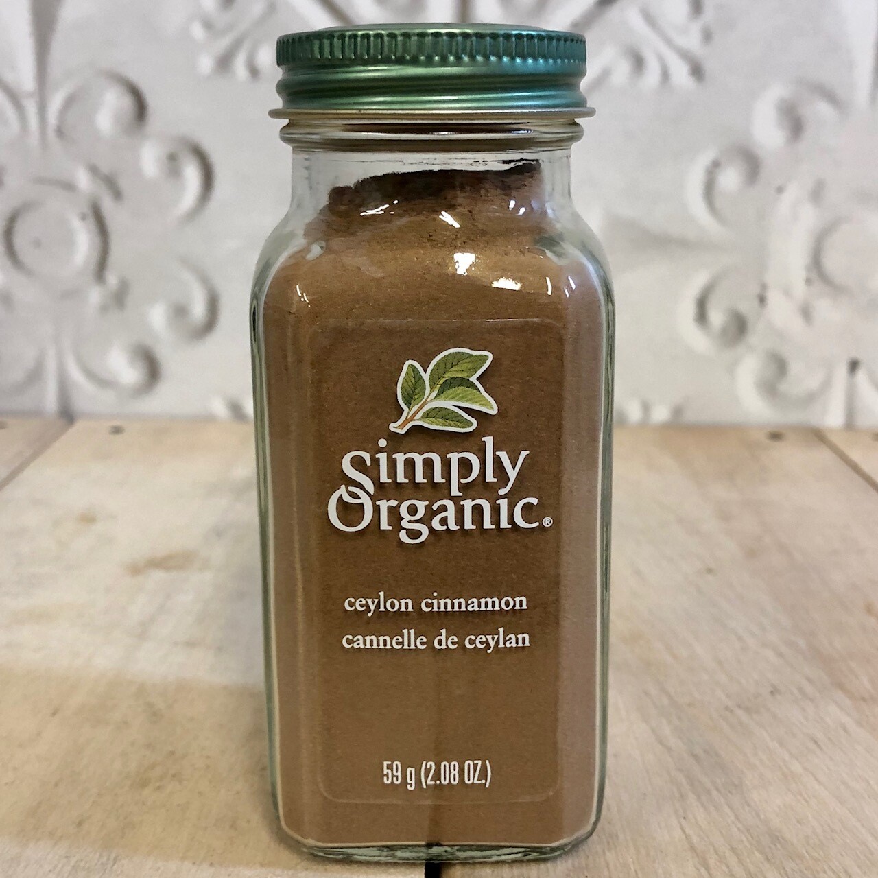 SIMPLY ORGANIC Ceylon Cinnamon 59g SIMPLY ORGANIC Ceylon Cinnamon 59g