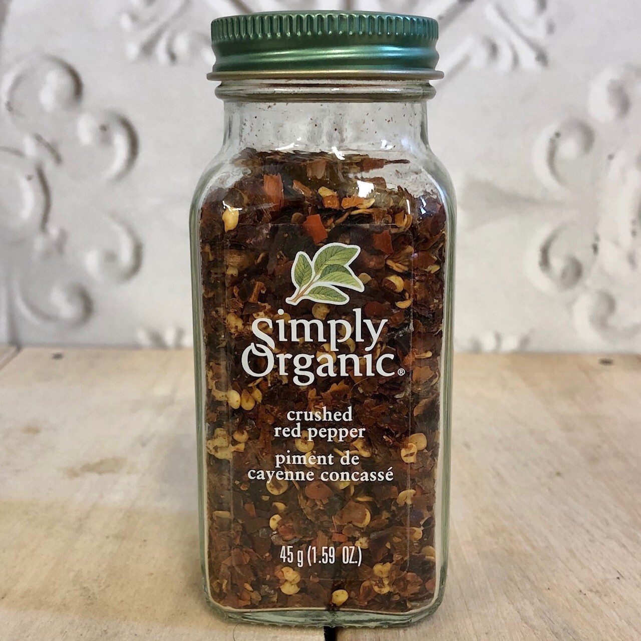 SIMPLY ORGANIC Crushed Red Pepper 45g SIMPLY ORGANIC Crushed Red Pepper 45g