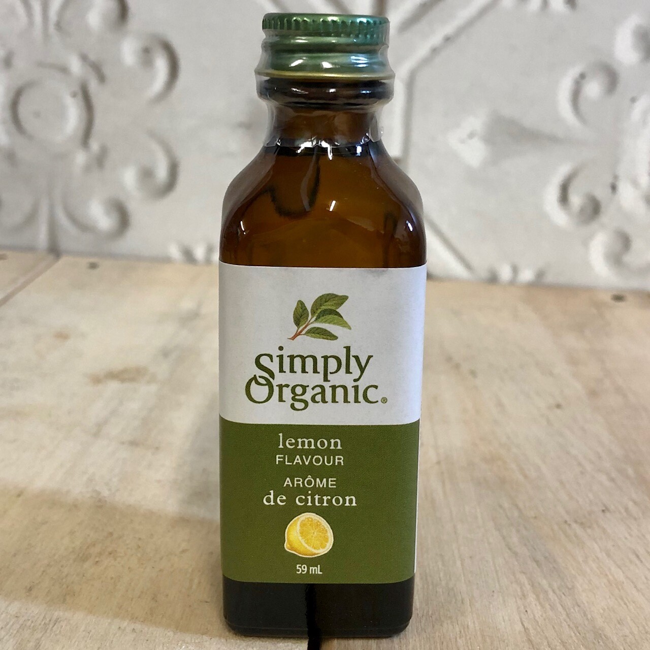 SIMPLY ORGANIC Lemon Flavour 59ml SIMPLY ORGANIC Lemon Flavour 59ml