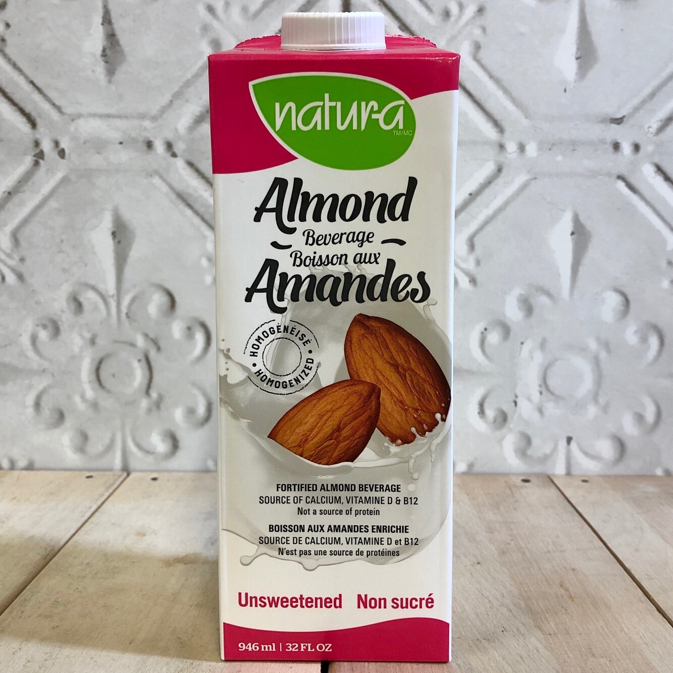NATURA Almond Beverage Unsweetened 946ml NATURA Almond Beverage Unsweetened 946ml