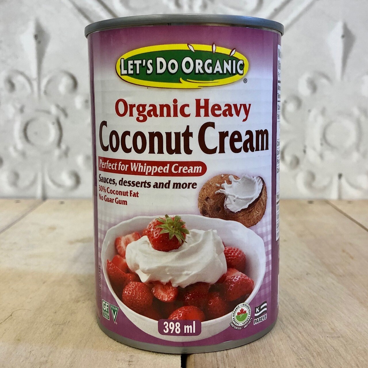 LETS DO ORGANIC Coconut Cream 398ml LETS DO ORGANIC Coconut Cream 398ml