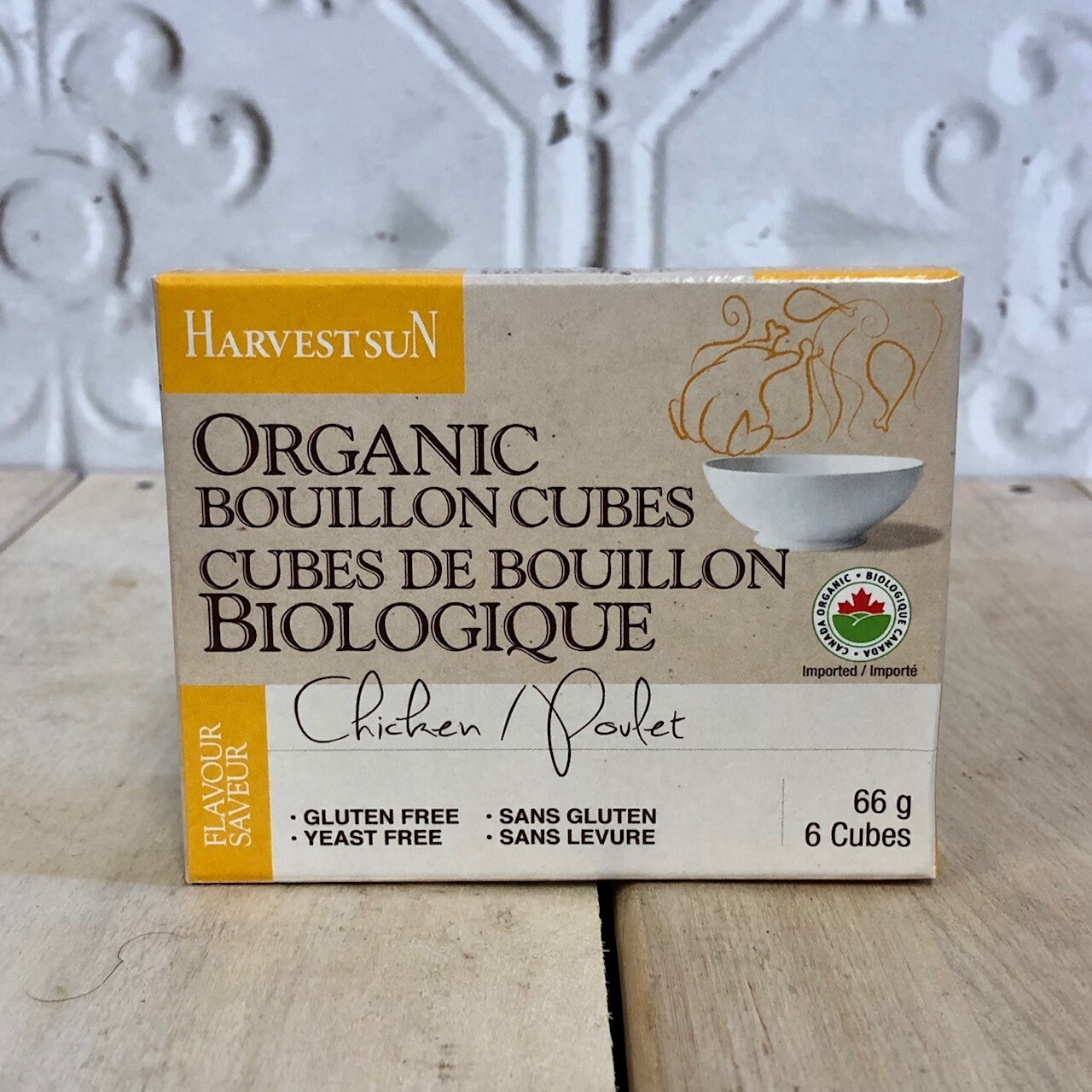 HARVEST SUN Chicken Bouillon Cubes 60g HARVEST SUN Chicken Bouillon Cubes 60g