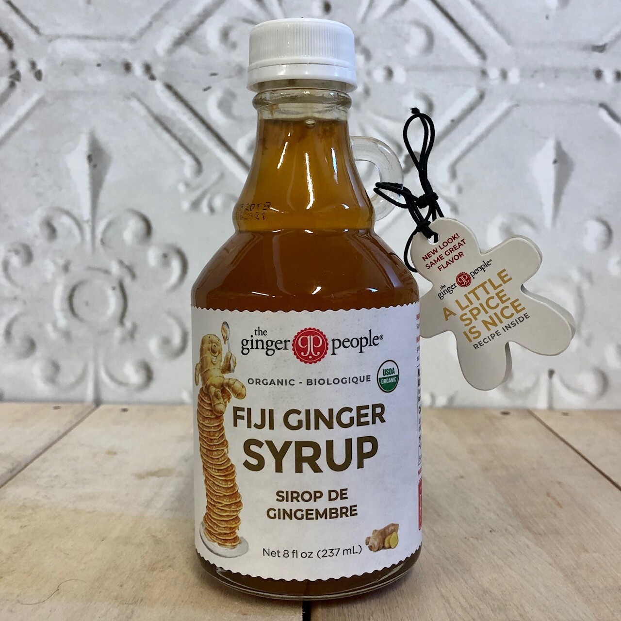 GINGER PEOPLE Ginger Syrup 237ml GINGER PEOPLE Ginger Syrup 237ml