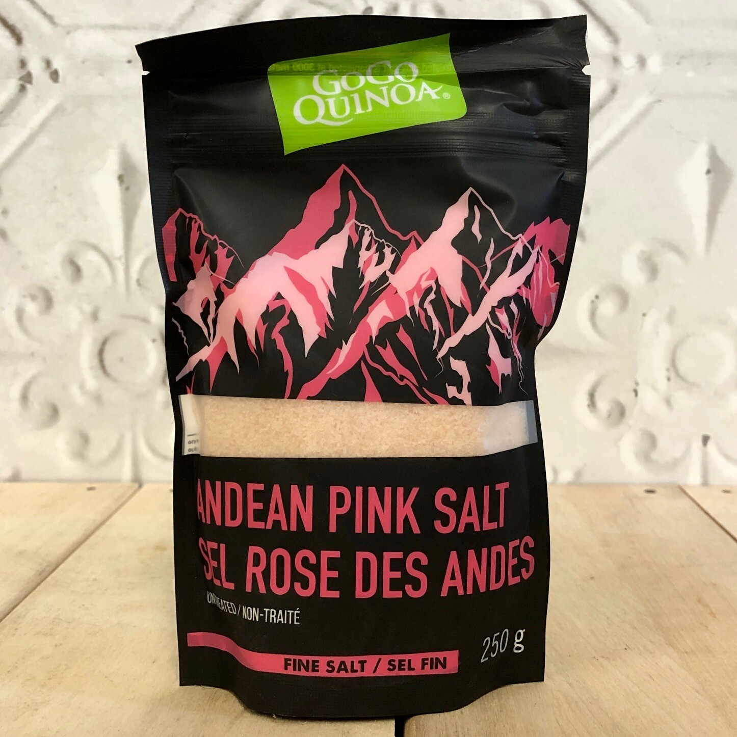 GOGO QUINOA Andean Pink Salt 250g GOGO QUINOA Andean Pink Salt 250g