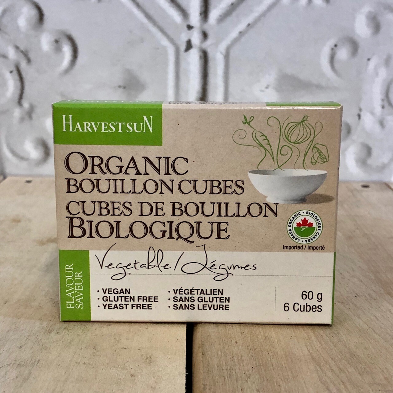 HARVEST SUN Veg Bouillon Cubes 60g HARVEST SUN Veg Bouillon Cubes 60g