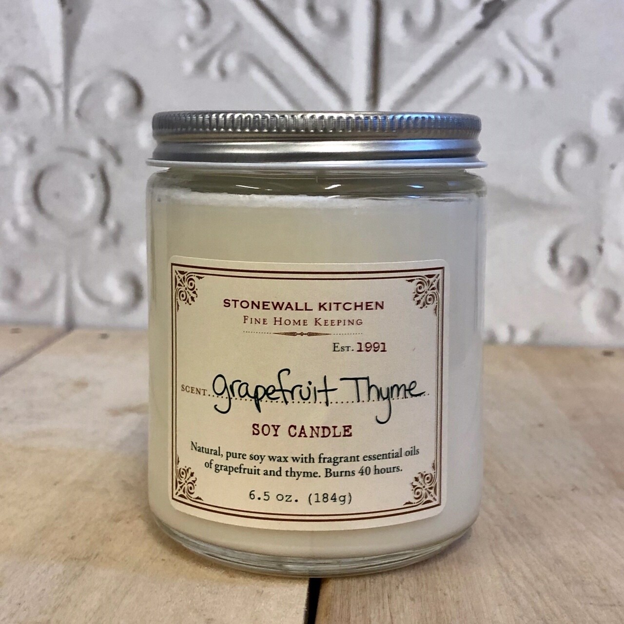 STONEWALL Soy Candle Grapefruit 184g STONEWALL Soy Candle Grapefruit 184g