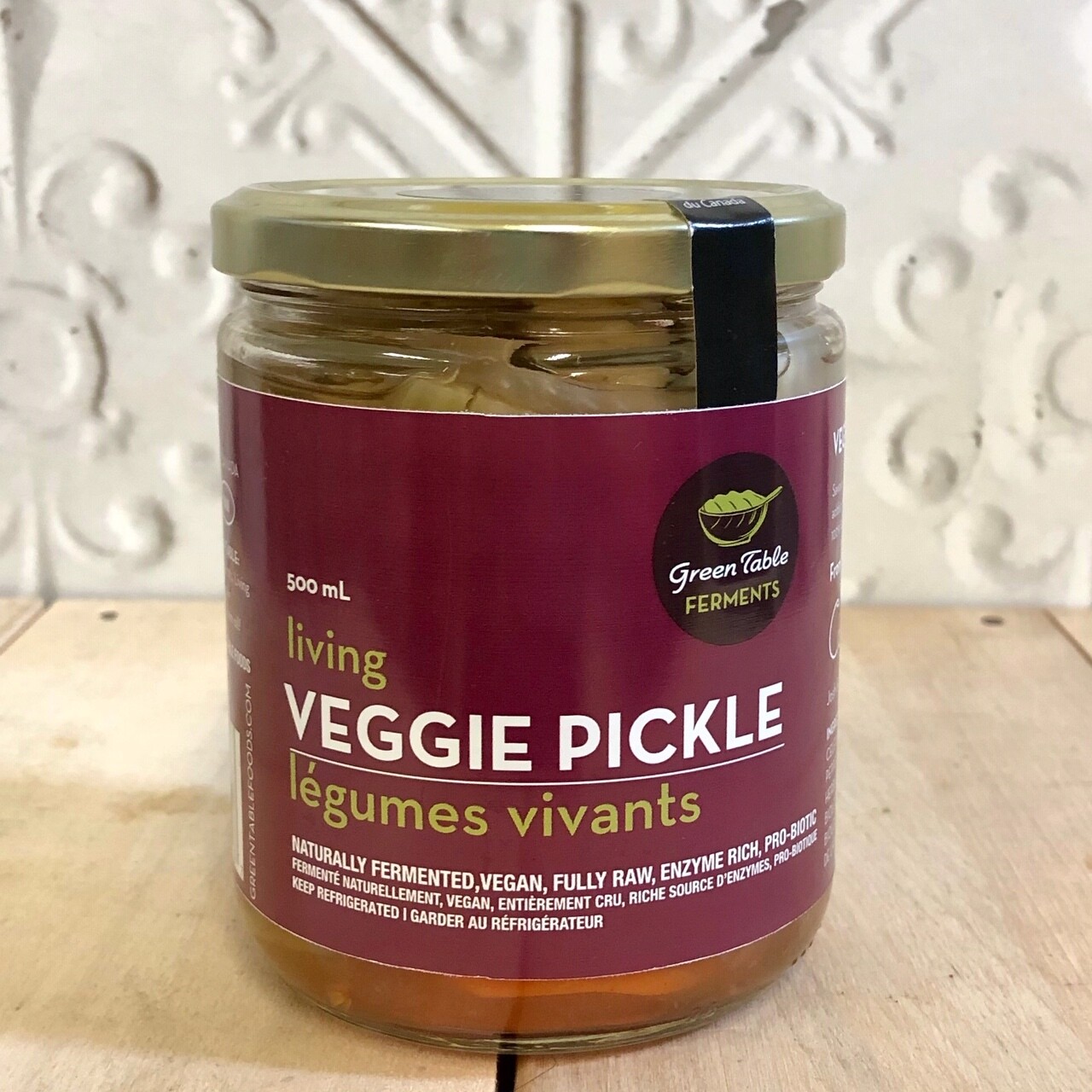 GREEN TABLE Veggie Pickle 500mL GREEN TABLE Veggie Pickle 500mL