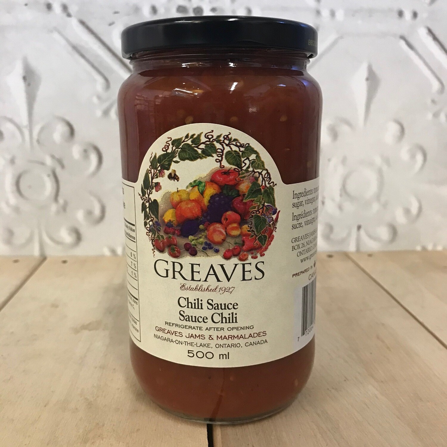 GREAVES Chili Sauce 500ml GREAVES Chili Sauce 500ml
