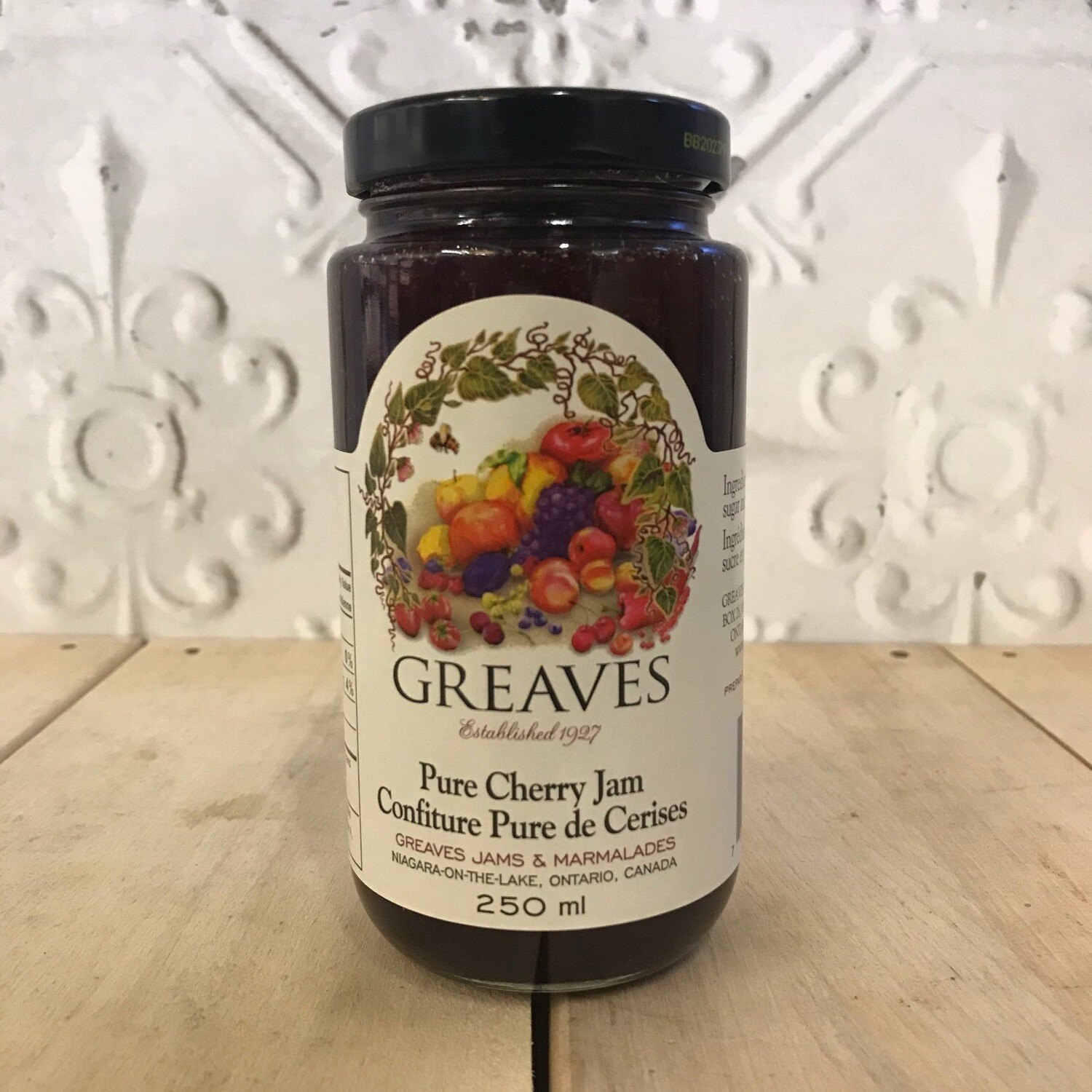 GREAVES Pure Cherry Jam 250g GREAVES Pure Cherry Jam 250g