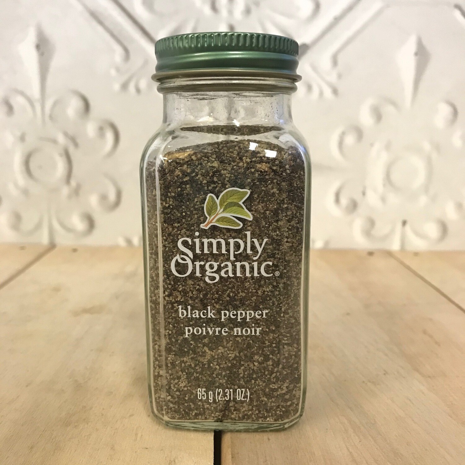 SIMPLY ORGANIC Black Pepper 65g SIMPLY ORGANIC Black Pepper 65g