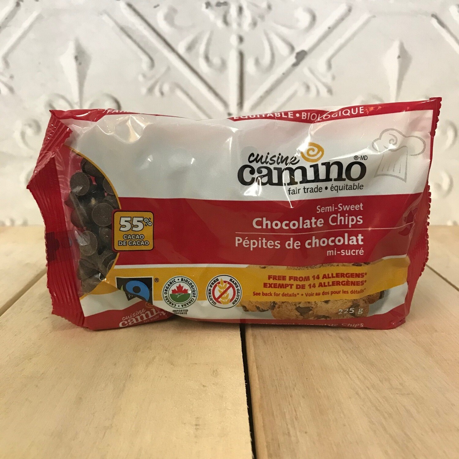 CAMINO Choc Chips Semi-Sweet 225g CAMINO Choc Chips Semi-Sweet 225g