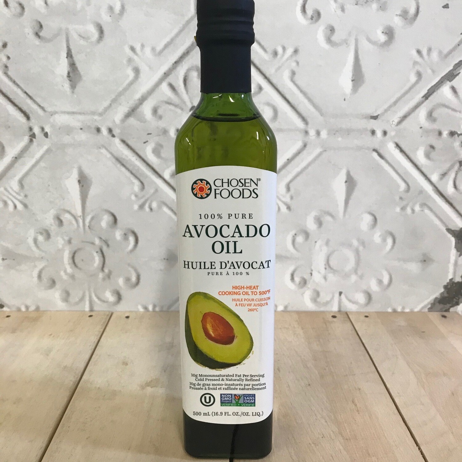 CHOSEN FOODS Avocado Oil 500mL CHOSEN FOODS Avocado Oil 500mL