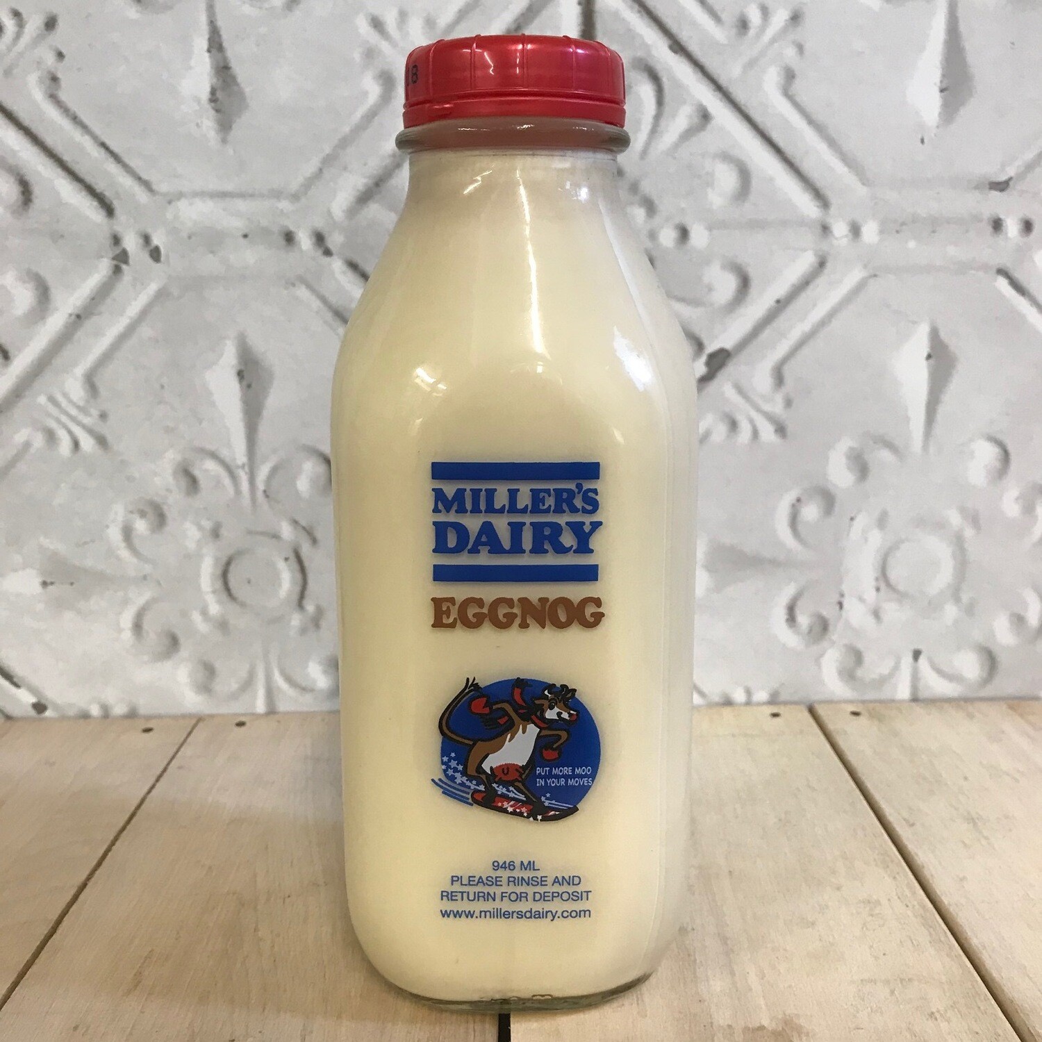 MILLERS DAIRY Eggnog MILLERS DAIRY Eggnog