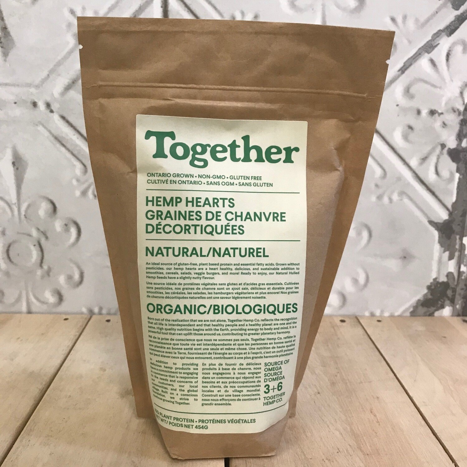 TOGETHER Hemp Hearts 454g TOGETHER Hemp Hearts 454g