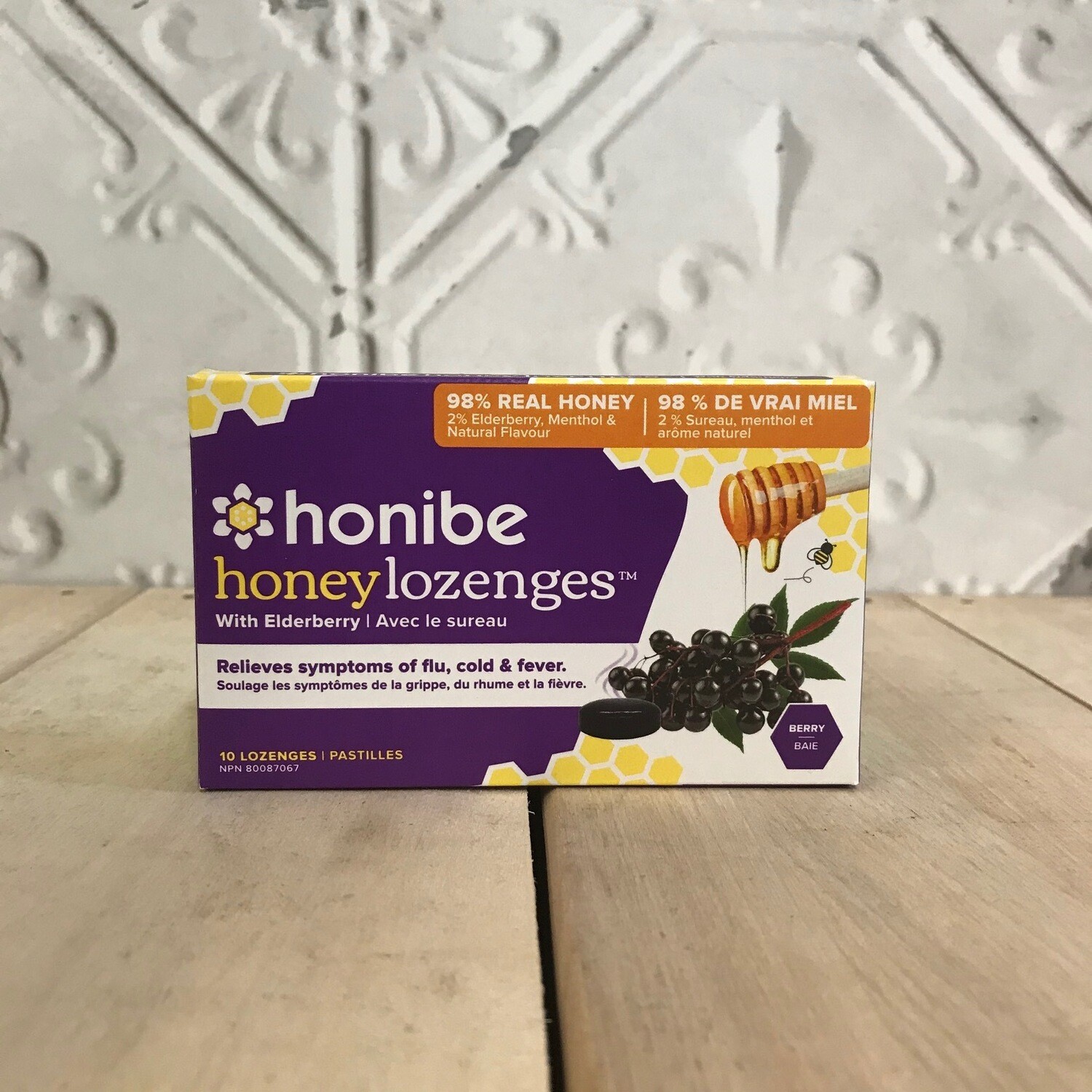 HONIBE Elderberry Lozenges HONIBE Elderberry Lozenges