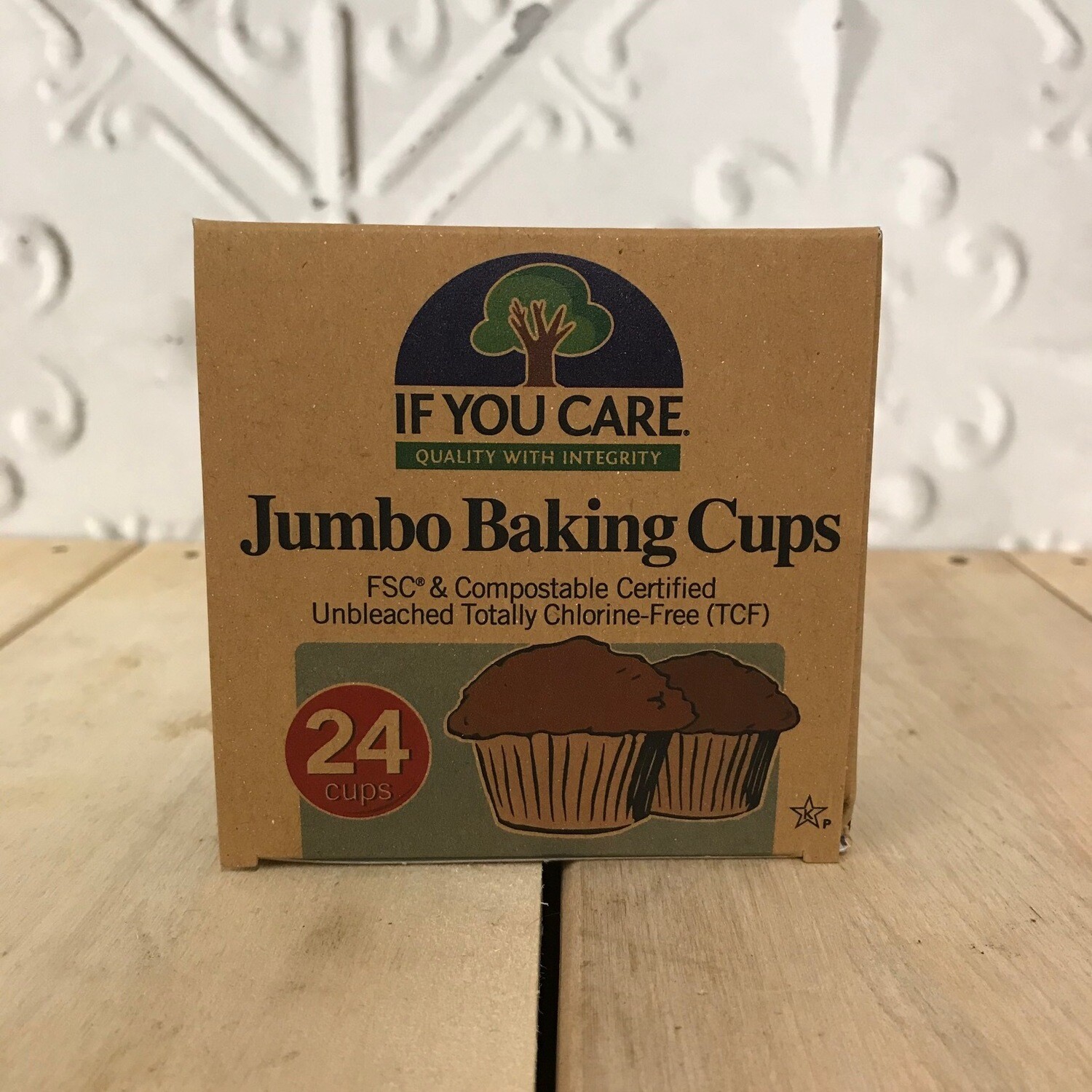 IF YOU CARE Jumbo Baking Cups 24pk IF YOU CARE Jumbo Baking Cups 24pk