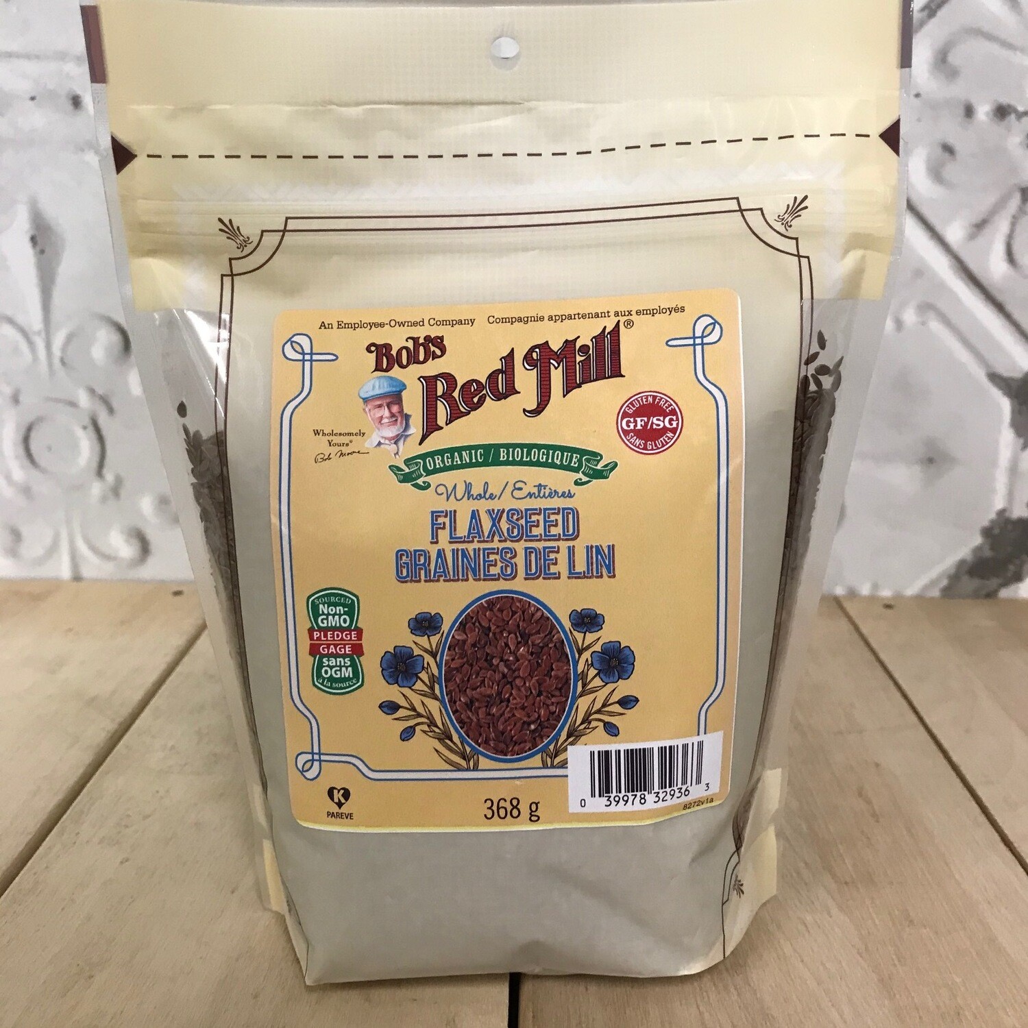 BOB'S RED MILL Whole Brown Flax Organic 368g BOB'S RED MILL Whole Brown Flax Organic 368g