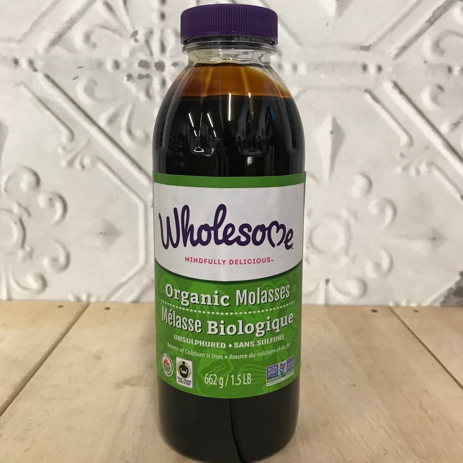 WHOLESOME Molasses Organic 662g WHOLESOME Molasses Organic 662g