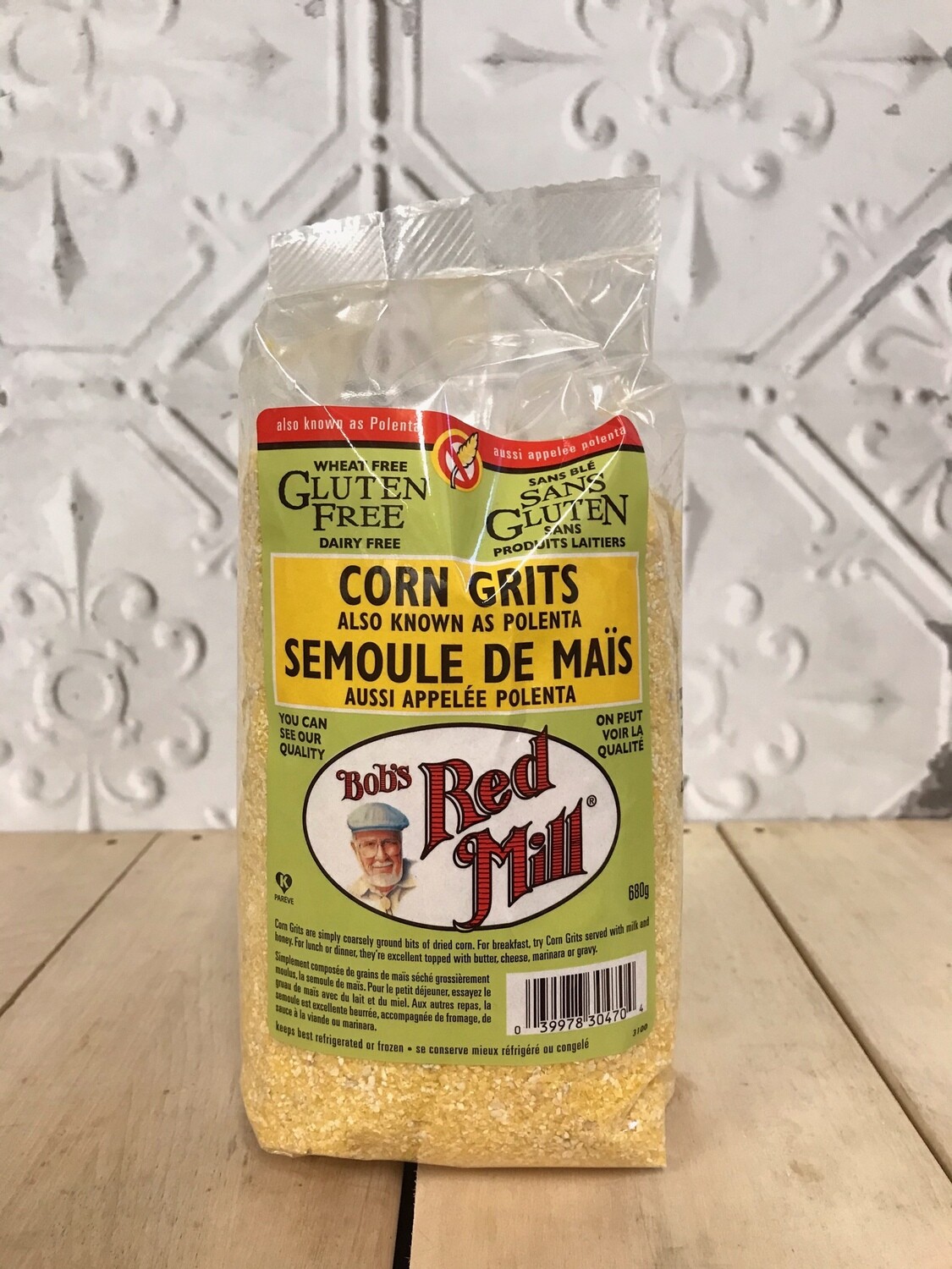 BOBS RED MILL Corn Grits 680g BOBS RED MILL Corn Grits 680g