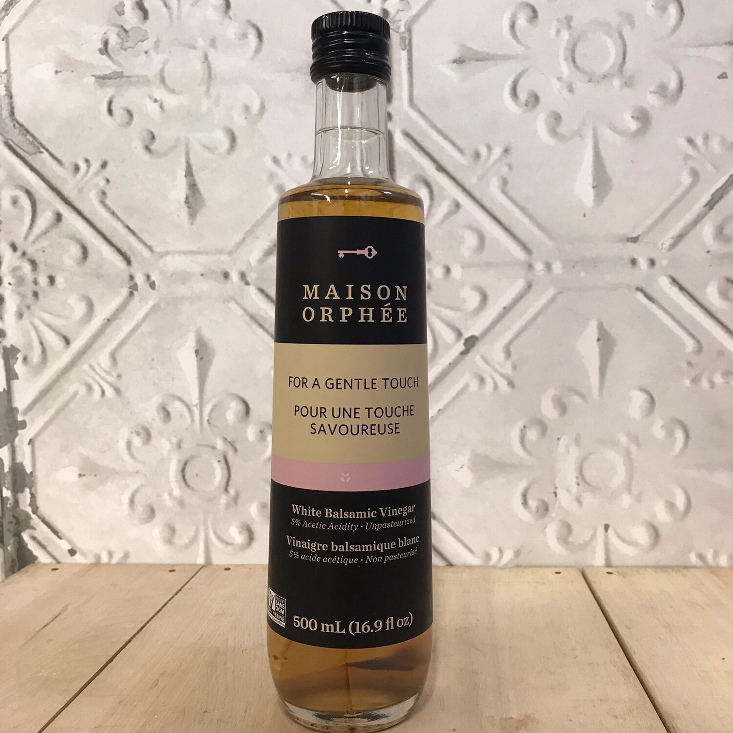 MAISON ORPHEE White Balsamic Vinegar 500mL MAISON ORPHEE White Balsamic Vinegar 500mL