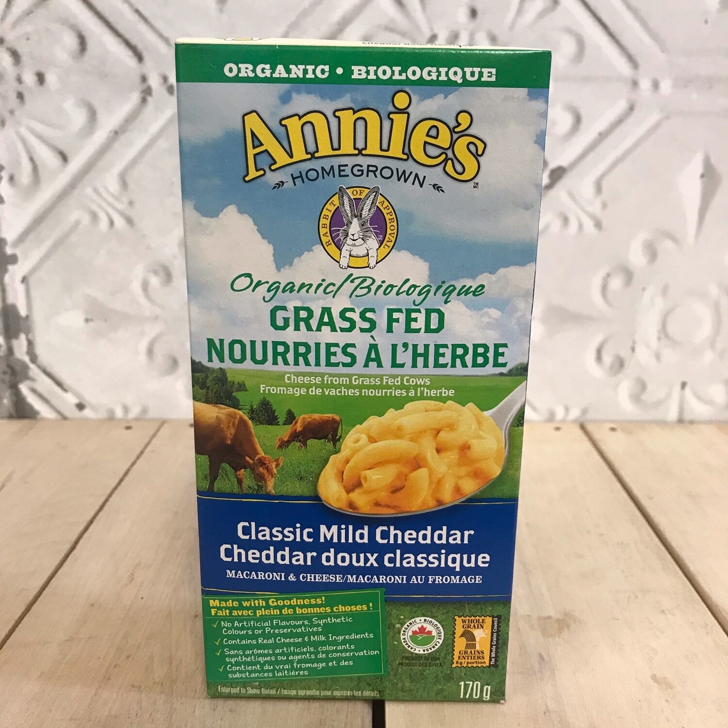 ANNIES Grassfed Organic Mac & Cheese ANNIES Grassfed Organic Mac & Cheese