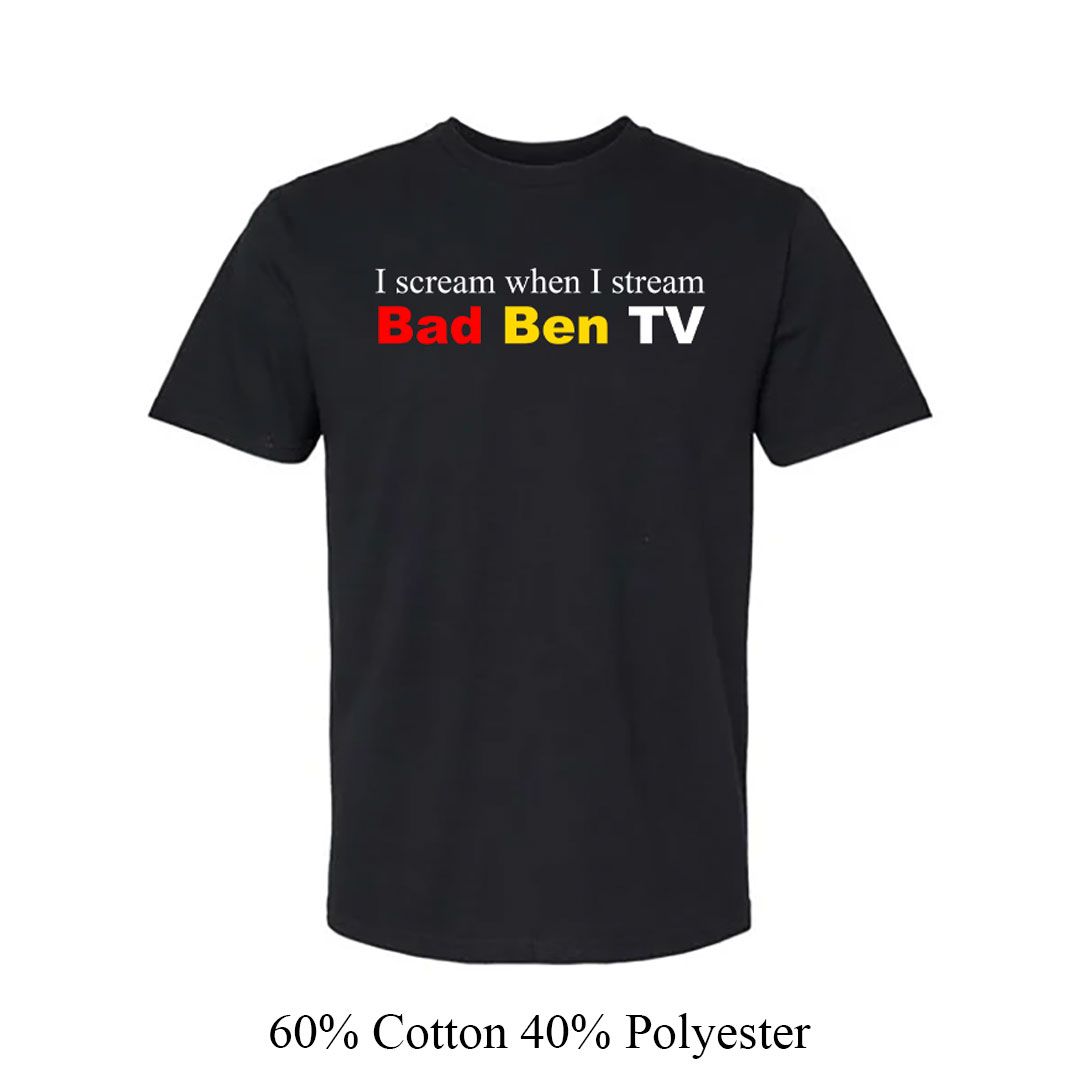 Get the Bad Ben TV T-Shirt!