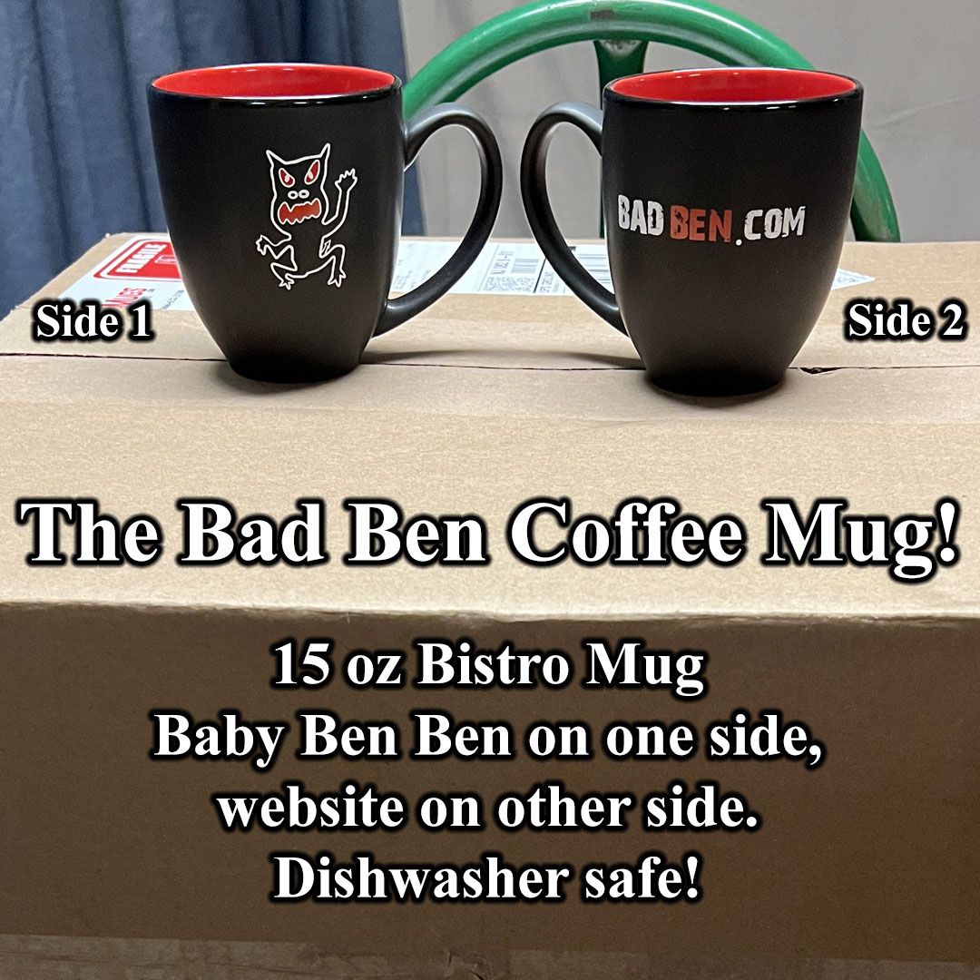 Baby Bad Ben Dishwasher Safe Coffee Mug