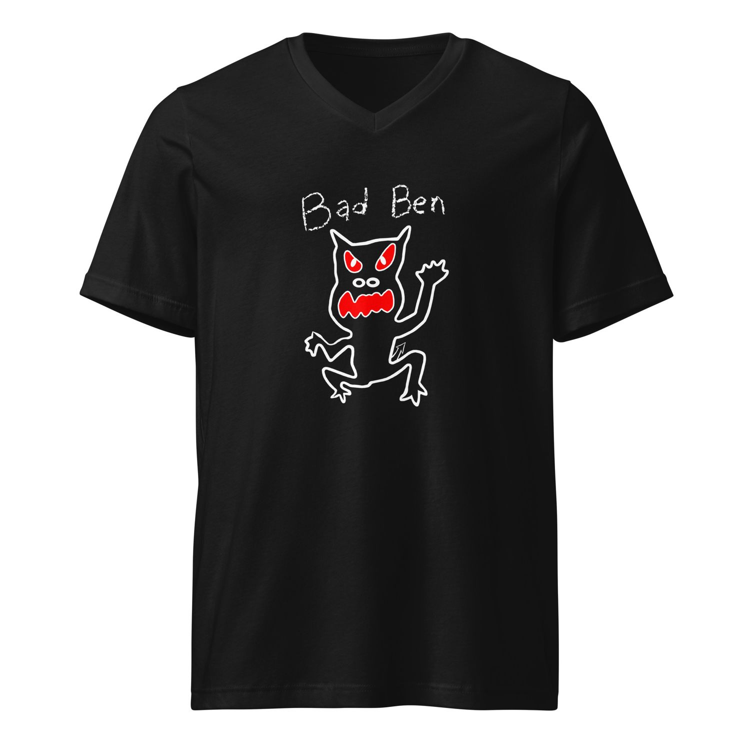 Unisex Short Sleeve V-Neck T-Shirt