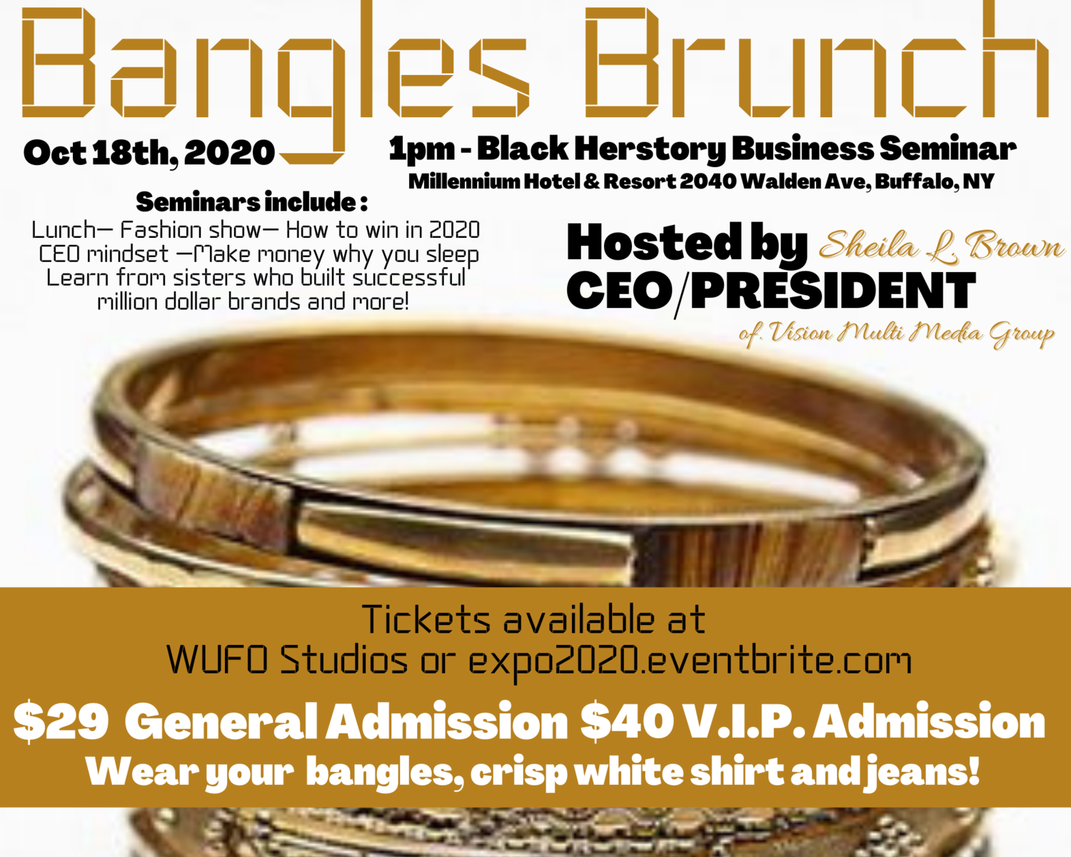 V.I.P. Ticket to the Bangles Brunch