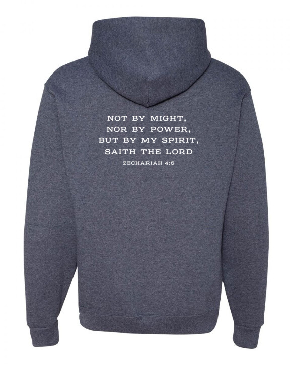 Keep Calm & Sing On, Navy Hoodie, Woodridge Music Academy