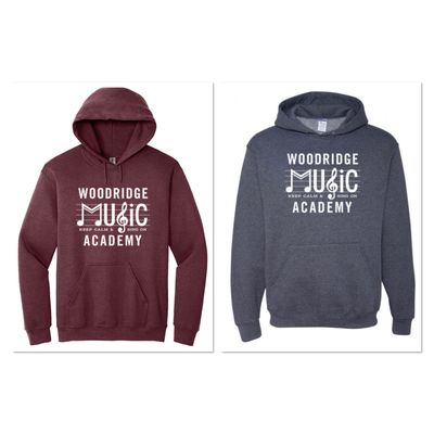 Keep Calm & Sing On, Hoodie, Woodridge Music Academy