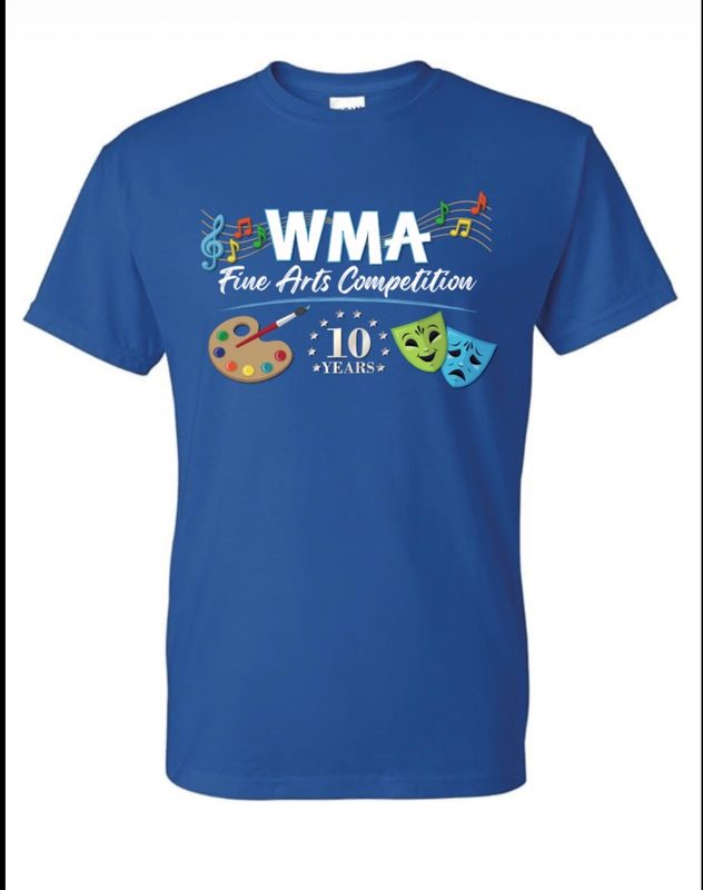 WMA Fine Arts Competition 2026 T-Shirt WMA Fine Arts Competition 2026 T-Shirt