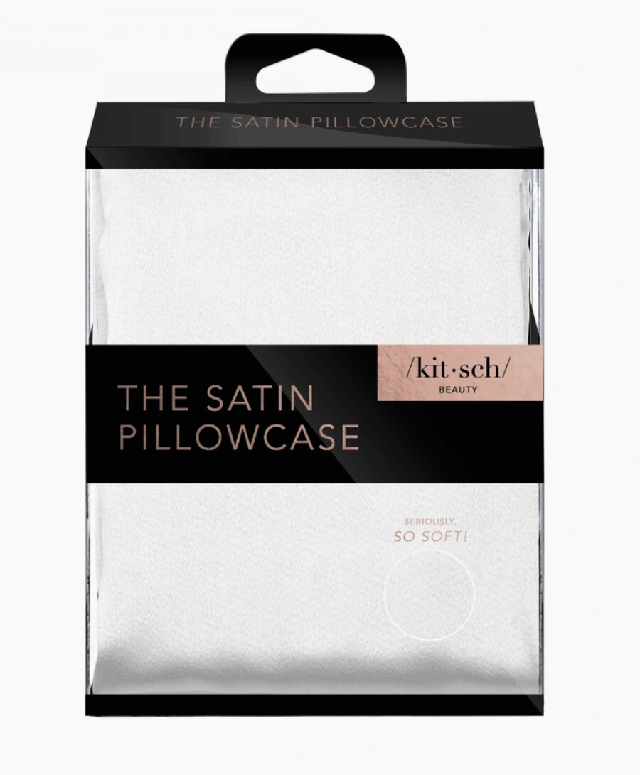 Satin Pillowcase- Standard Size, Select Color:: Ivory