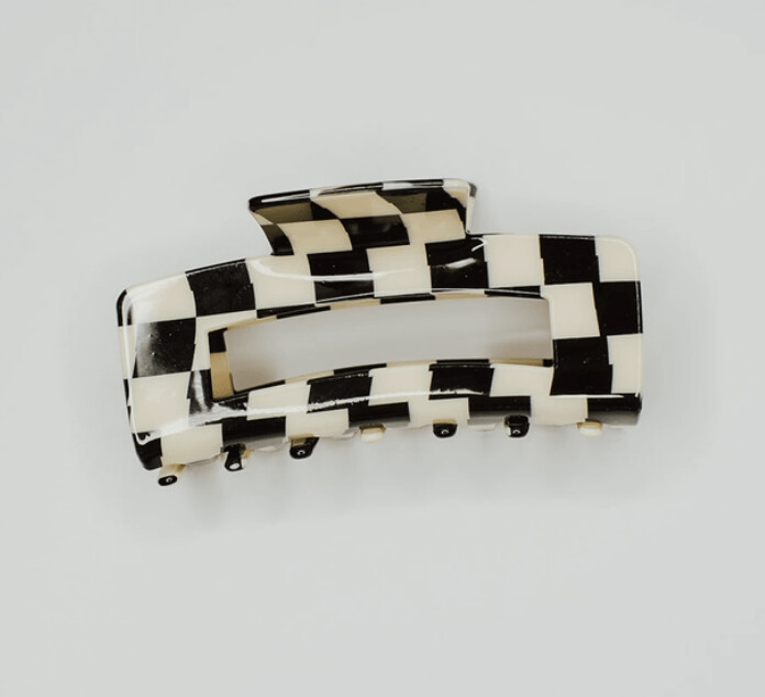 Checker Hair Claw