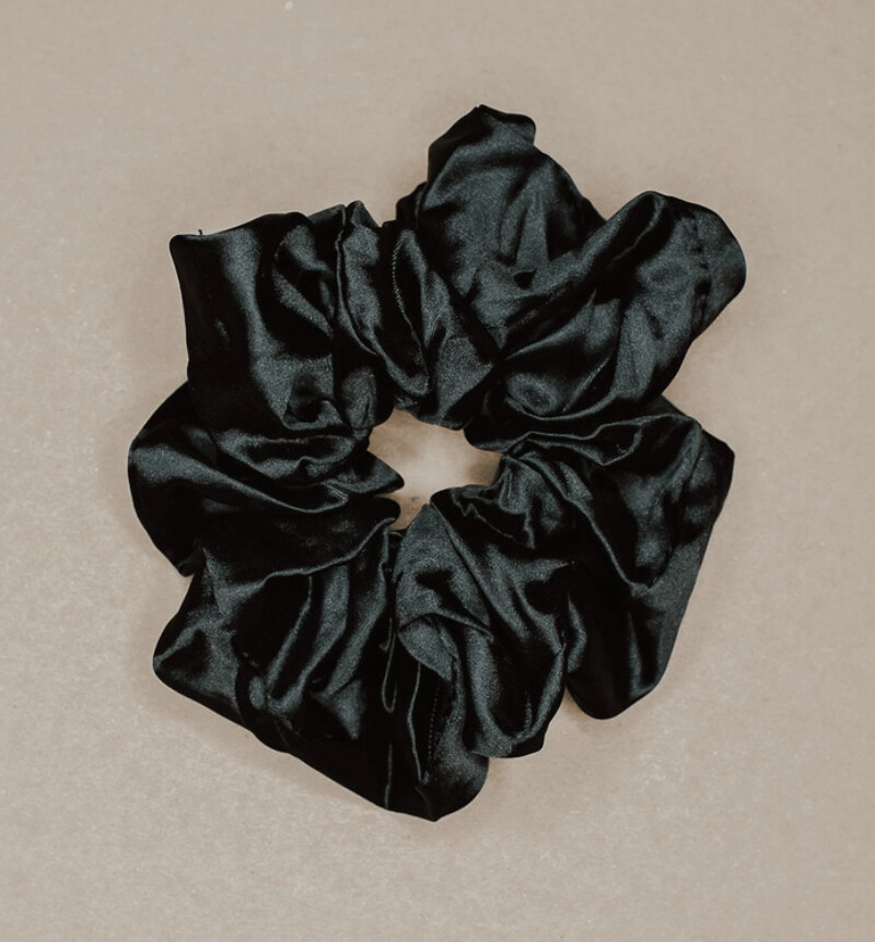 Oversize Scrunchie, Select Color:: Black
