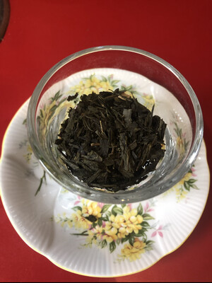 GREEN TEA: Bulk Loose-Leaf Tea, Hand-tied Flowering Tea, 56 grams