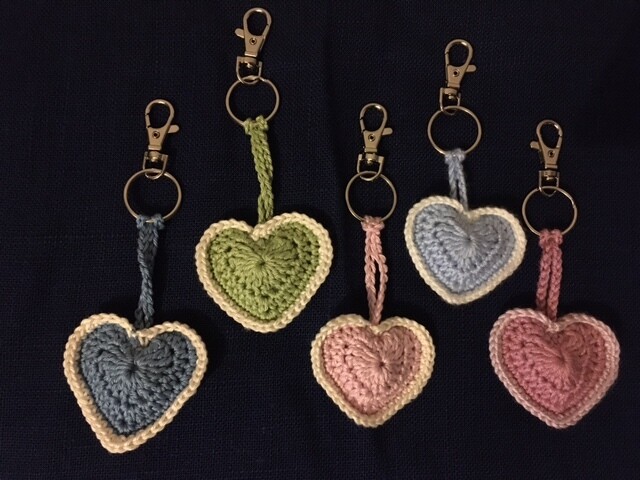 Love Heart Keyring/ Sleutelhanger Hartje