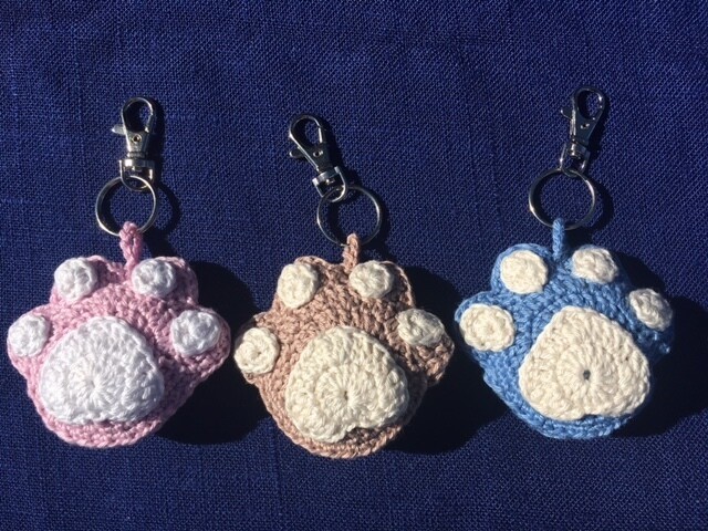 Keyring Dog Paw/ Sleutelhanger Hondenpoot