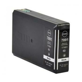 T7551 tanica ink jet  nero per Epson WF 8010 WF8510  WF8090 WF8590 XL