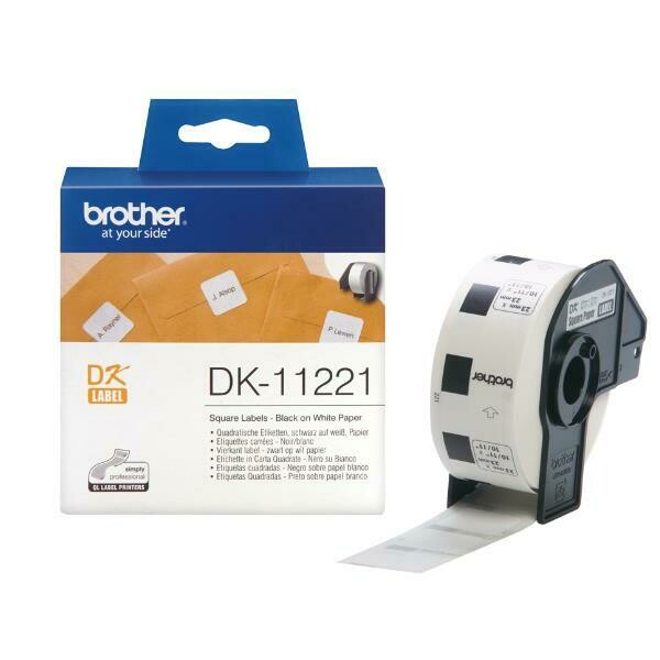 BROTHER Etichette quadrate DK-11221