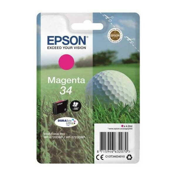 Epson cartuccia magenta N.34 per WF-3725