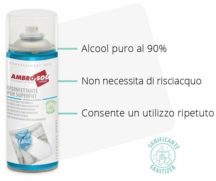 Sanificante per interni spray 400ml
