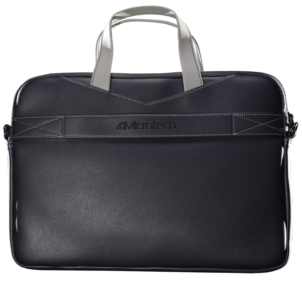 Borsa in pelle sintetica Blu Navy