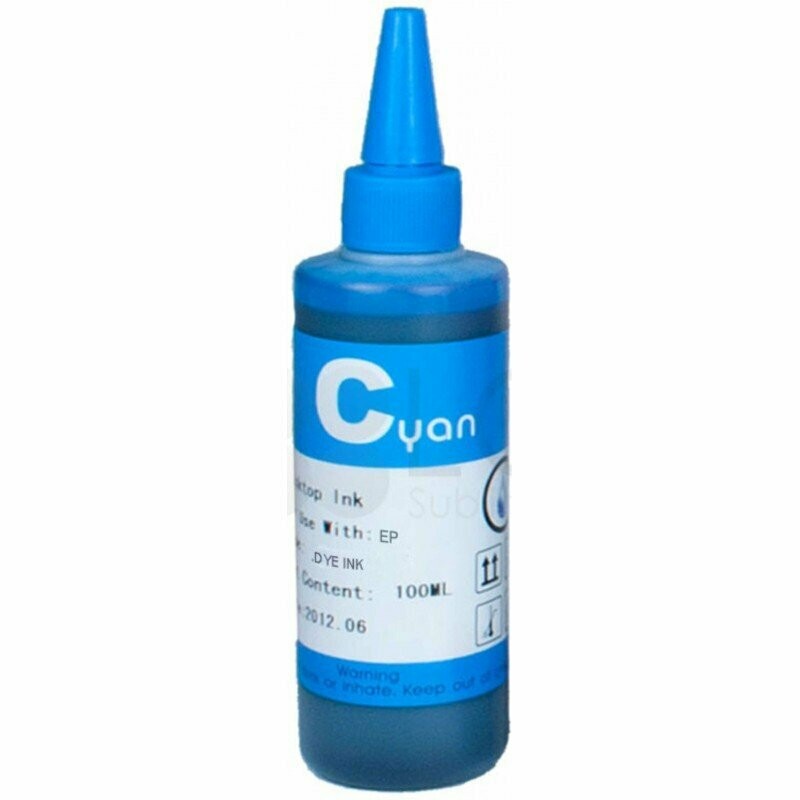 Omnialine Inchiostro per Epson 100ML ciano universale per Epson 100 ML
