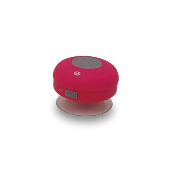 ALTOPARLANTE SPEAKER BLUETOOTH CONCEPTRONIC CSPKBTWPSUCW - CASSE 3W FUXIA - IMPERMEABILE IPX4 - CON VENTOSA
