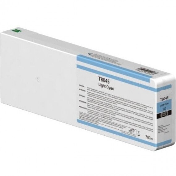 CARTUCCIA T8045LC CIANO LIGHT INK PIGMENTATO COMPATIBILE PER EPSON SC-P6000,7000,9000 CAPACITA' 700ml