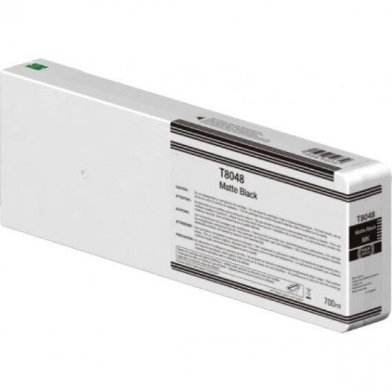 CARTUCCIA T8048 NERO MATE INK PIGMENTATO COMPATIBILE PER EPSON SC-P6000,P7000,P9000 CAPACITA' 700ml