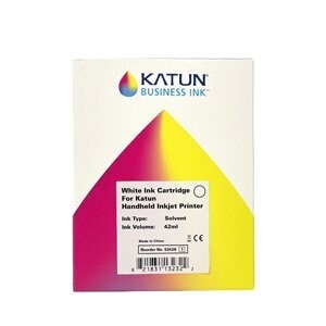Cartuccia di inchiostro a solvente Bianco per stampante portatile  Katun