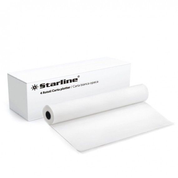 Carta a  rotoli per Plotter  61cm x 50t