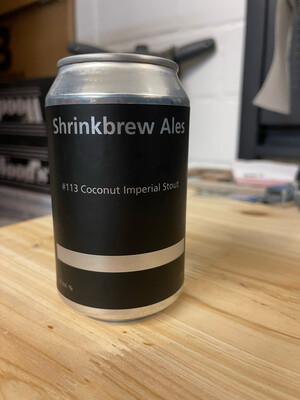 #113 Coconut Imperial Stout 10%